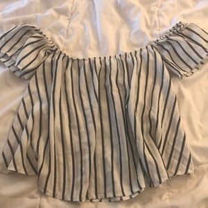 Off the shoulder top